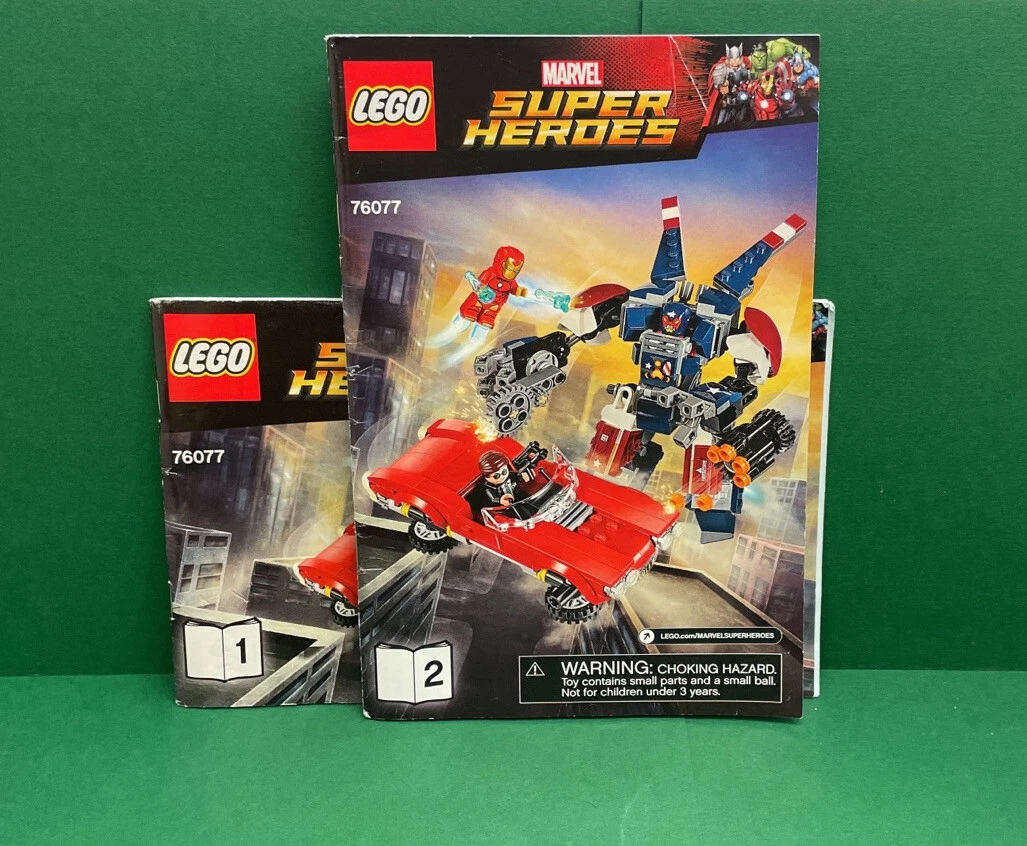Lego iron man sales detroit steel strikes instructions
