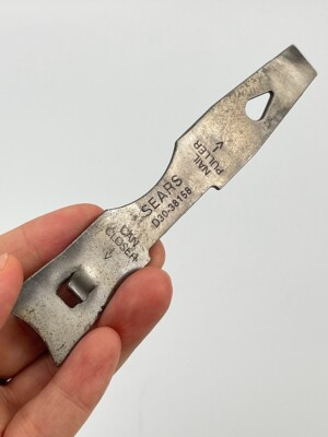 #ad Vintage Sears Nail Puller Paint Roller Cleaner Opener Closer D30 38158 Tools $13.96