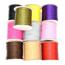 393Inch/Roll Korean Wax Thread Has No Elasticity Beading Cord 0.5-2.0MM