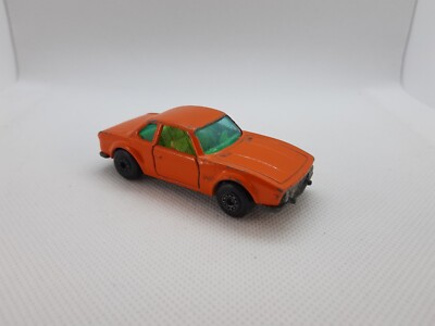 Vintage 1976 Matchbox Superfast No. 45 BMW 3.0 CSL Orange Lesney