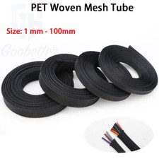 Expandable Braided Cable Sleeve Protector Power Cord Wire Cover Sheath Mesh Tube