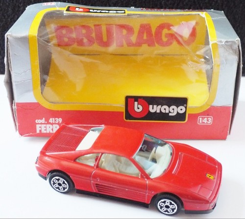 BURAGO FERRARI 348TB. 1:43 SCALE. MINT.