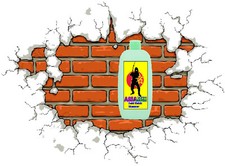 Brick Acid Concrete Cleaner Remove Cement Mortar Splash Concentrate 500ml Acidic