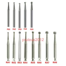 Dental Round Tungsten Carbide Steel Bur Burs For High/Low Speed Handpiece FDA