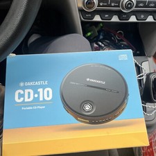 Oakcastle CD 10 Portable CD Player Battery Playback New