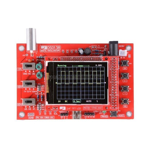 DSO138 2.4" TFT Digital Oscilloscope (1Msps) Fully Welded Assembled + Probe NEW - Picture 2 of 4