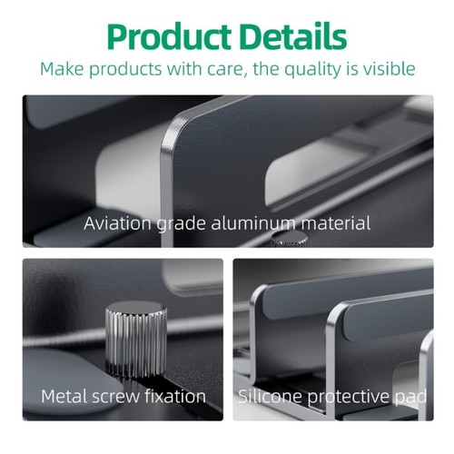 MultiDevice Vertical Storage Stand Laptop Stand for Laptops Tablets Accessory - Photo 6/10