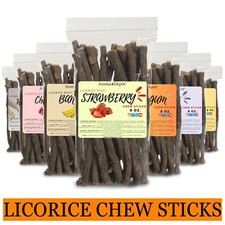 Licorice Root Chew Sticks 8 oz. Flavored 100 Pure Turkish Glycyrrhiza Glabra