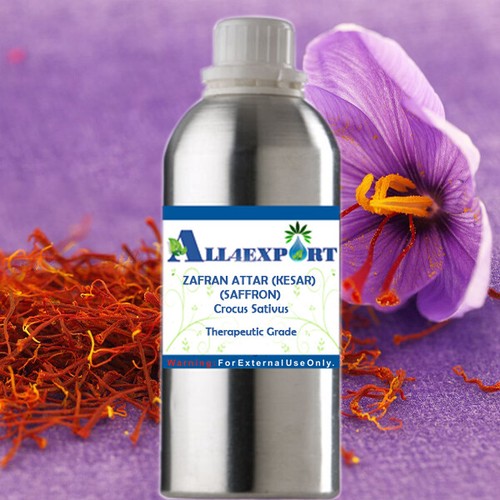 PURO ZAFRAN ATTAR (KESAR) (ZAFFERANO) Crocus Sativus ERBA NATURALE - Foto 19 di 30
