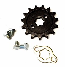 NEW 420 CHAIN FRONT PINION SPROCKET WITH 15 TEETH FOR ATV, DIRT BIKE, GO KARTS