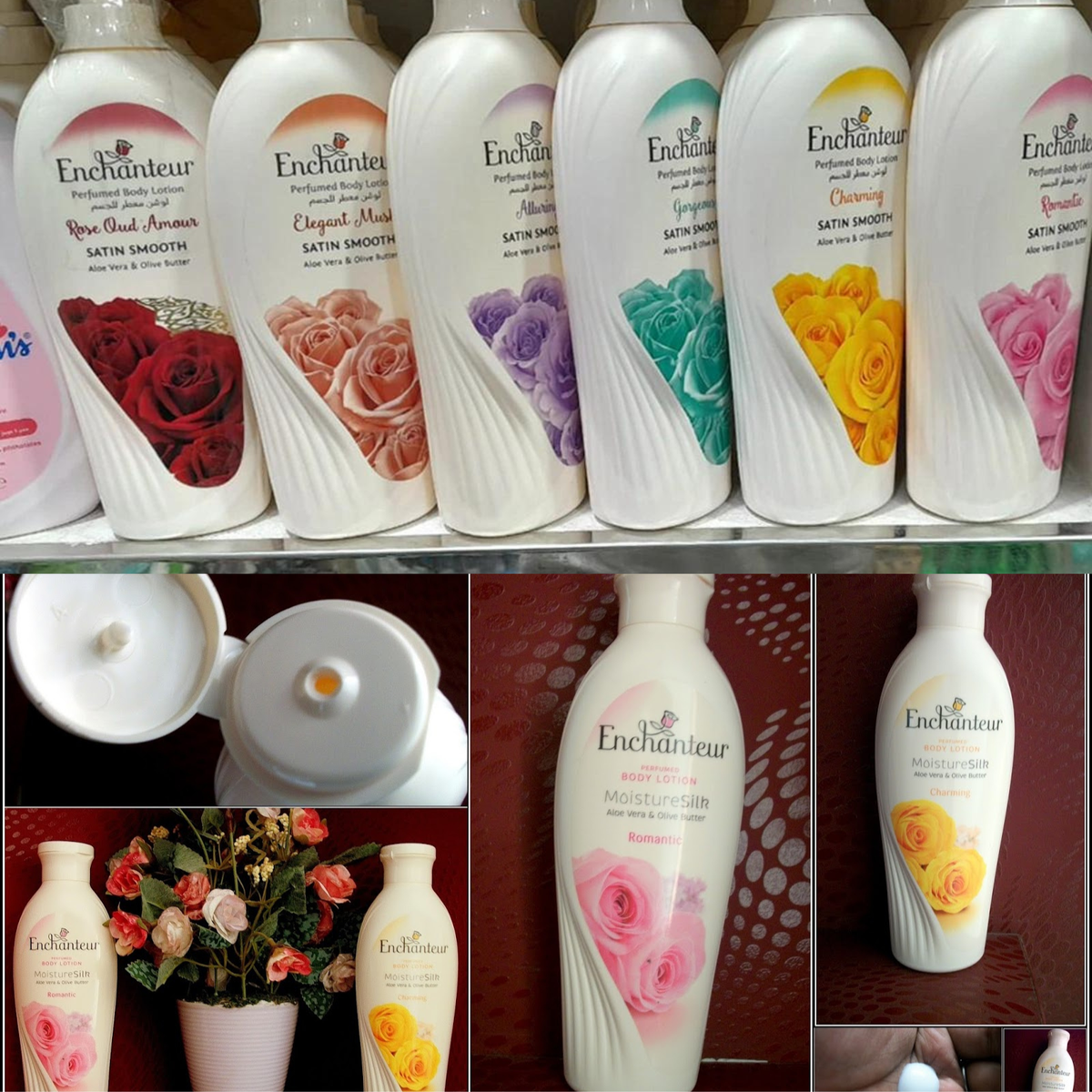 Body Enchanteur Perfumed Lotion Alluring Charming Enticing with Romantic  Olive