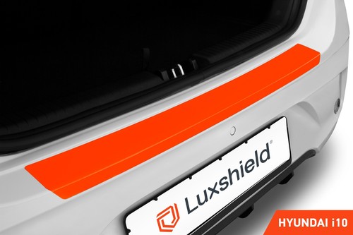 Lámina protectora de borde de carga para Hyundai i10 3 (III) AC3 óptica carbono - Imagen 2 de 6