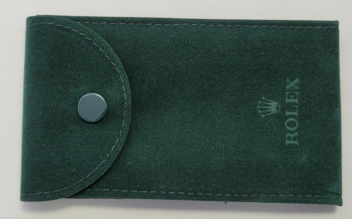 Rolex Travel Pouch Novelty ロレックス　トラベルポーチ Rolex Calfskin Dual Watch Travel Pouch - Luxury Brown