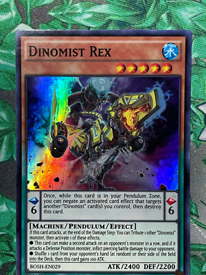 Yu-Gi-Oh! BOSH-EN029 Dinomist Rex English NM | eBay Yu-Gi-Oh! BOSH-EN029 Dinomist Rex English NM | eBay