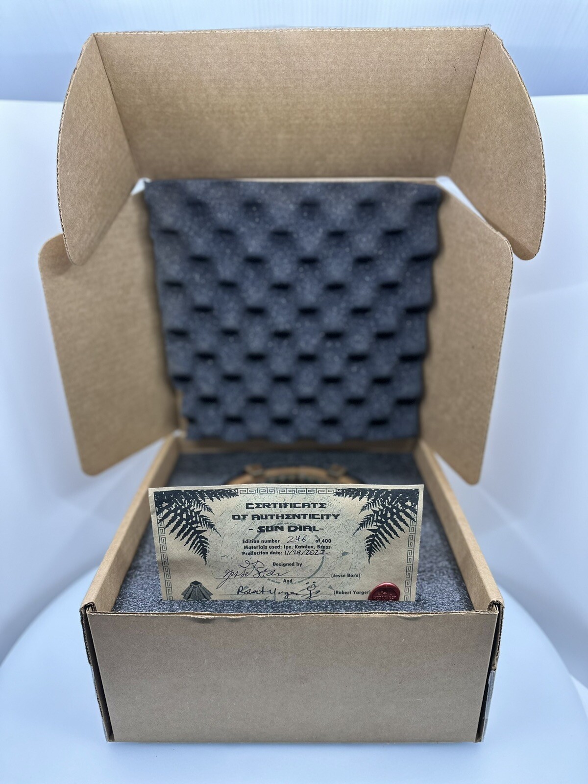 SunDial Puzzle Box by Jesse Born & Robert Yarger **Brand New & Never Solved!** eBay