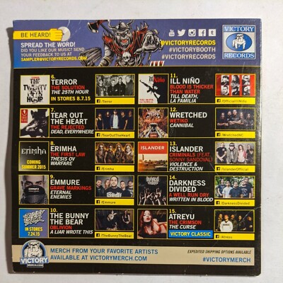 Victory records Mayhemfest Sampler CD | eBay