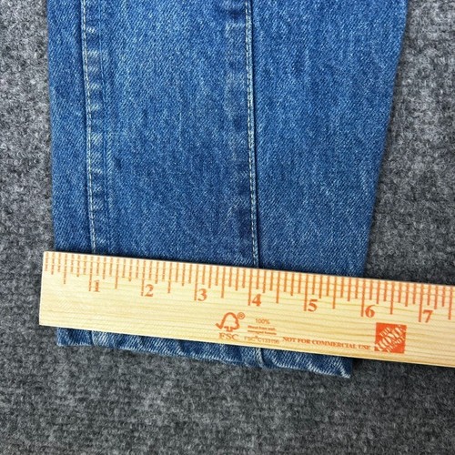 Jeans donna vintage Sunset Blues Chic taglia 48/9 blu denim vita alta mamma - Foto 8 di 10