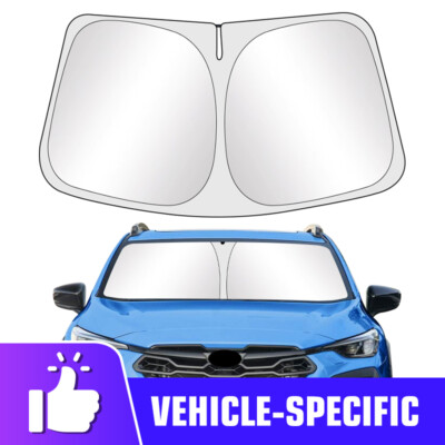 Windshield Sun Shade Front Cover UV Visor Sunshade For Subaru Crosstrek 21-23