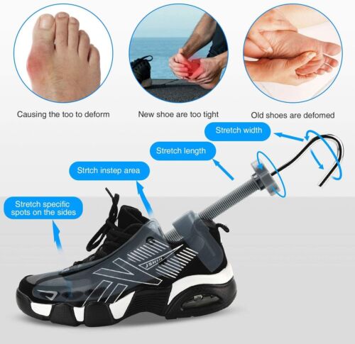 Eachway Shoe Stretcher Trees Adjustable Length & Width for Men-Size Us 9.5-13.5 - Picture 5 of 5