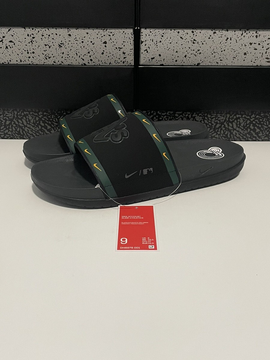 New Nike Offcourt Slide “MLB Oakland Athletics” DH6976-001 