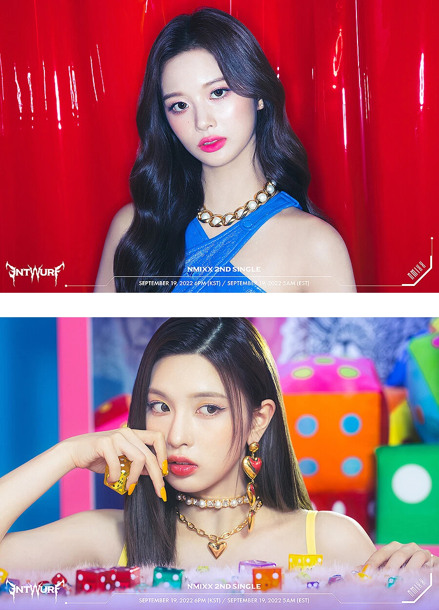 NMIXX [ENTWURF] 2nd Single Album LIMITED Ver CD+Photo Book+4 Card+