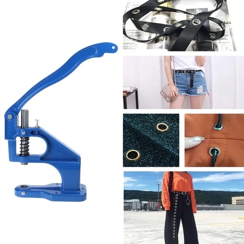 Multifunction Eyelet Machine Hand Press Grommet Rivets Installation Machine Tool - 画像3/8
