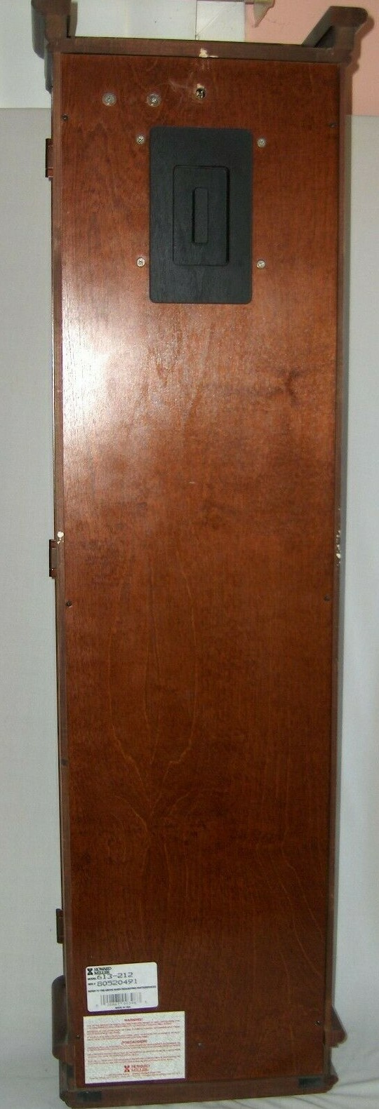 Howard Miller Milan Wall Clock Model 613212 Cherry Wood Cable Driven