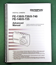 Olympus FE-130/FE-140 Advanced Instruction Manual: 80 Pages  Protective Covers 