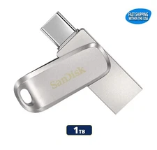 Sandisk Ultra Dual Drive Luxe 1TB USB 3.1 Type A & Type C Flash Drive SDDDC4