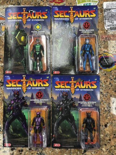 Zica Sectaurs Warriors of Symbion Lot Of 4