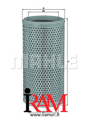 * FILTRO ARIA KNECHT - LX 519 -