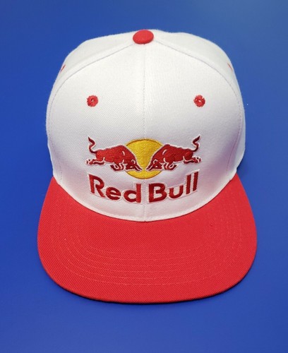 Red Bull Athlete Snapback Hat ( White 