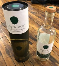 Empty Green Spot Single Pot Still Irish Whiskey Bottle With Box