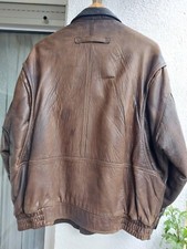 Lederjacke von Inkognito, schweres Lamm Nappa , Größe 54, für Männer