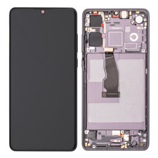 LCD Display Touch Screen Digitizer Assembly With Frame For Huawei P30 - Black