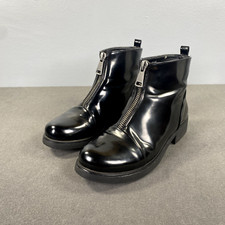Electric Karma Ally Boots Womens Size 10 Black Round Toe Fashion