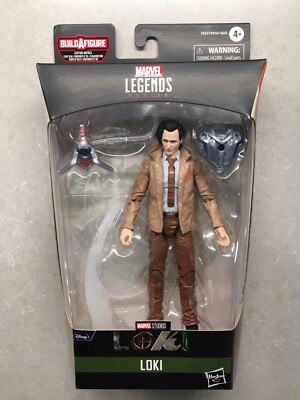 LOKI Marvel Legends Disney Plus MCU Captain America Flight Suit BAF 6'' Figure