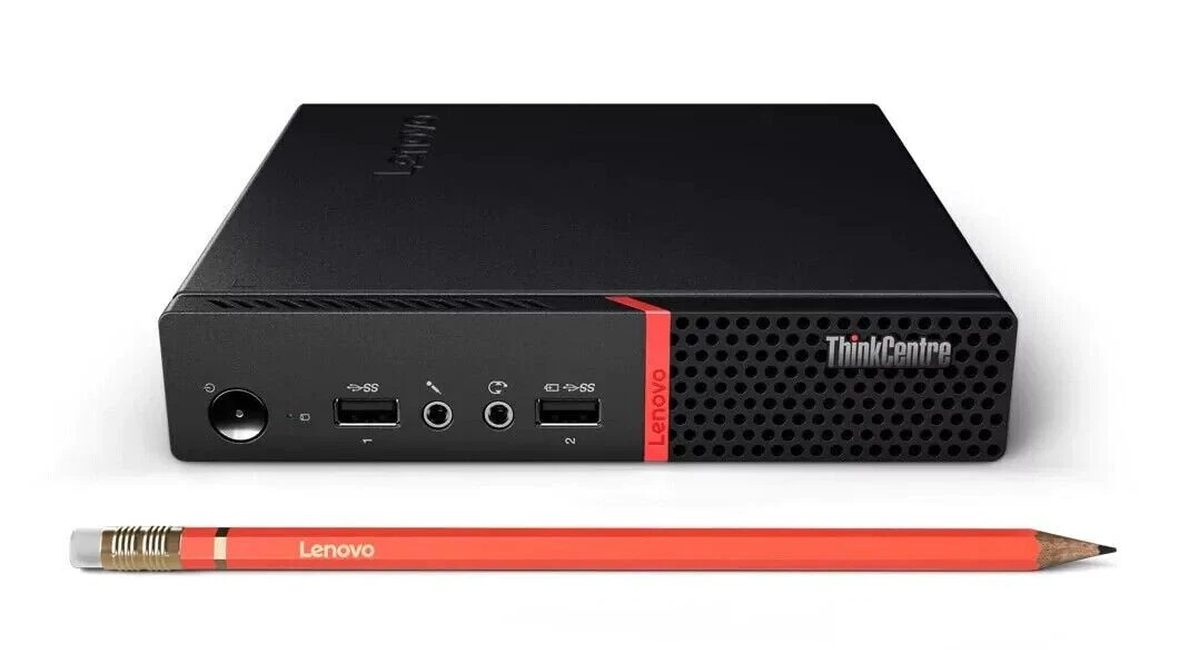 Lenovo ThinkCentre M715q Tiny PC AMD Ryzen 5 2400GE 8GB RAM 256GB HDD WIN 10 PRO