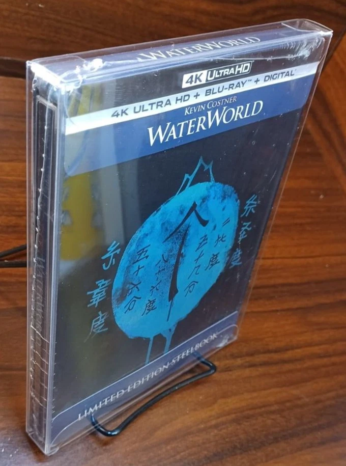 Waterworld Steelbook (4K+Blu-ray) w/PROTECTIVE SLEEVE-NEW (Sealed)-Free Box S&H Foto 3 de 4