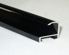 NIELSEN ALUMINUM METAL PICTURE FRAME GLOSS BLACK 29X47 IN. ASSEMBLY KIT HARDWARE