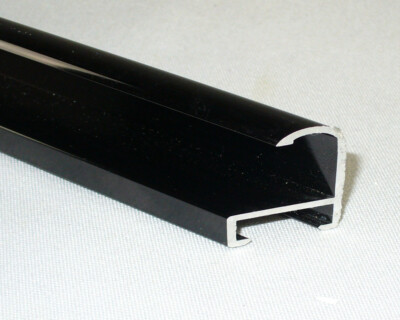 NIELSEN ALUMINUM METAL PICTURE FRAME GLOSS BLACK 29X47 IN. ASSEMBLY KIT HARDWARE