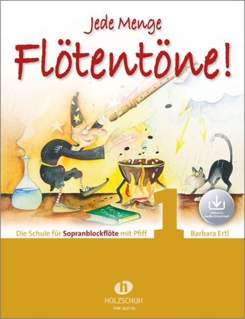 Thumbnail - Barbara Ertl | Jede Menge Flötentöne 1 (mit Audio-download) |