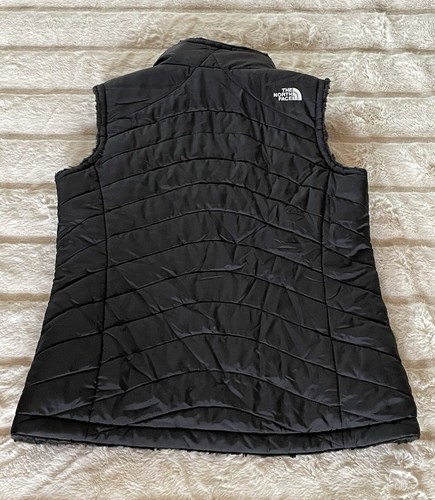 Gilet reversibile foderato in pelliccia The North Face, senza etichetta taglia - Foto 7 di 8