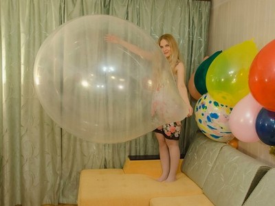 1x jumbo Olympic Russian 45++ inch *Mix color* looner big latex balloon