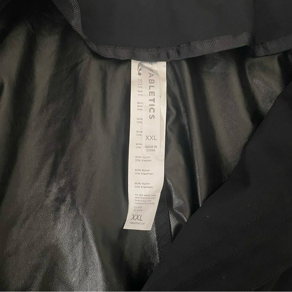 Fabletics Midnight Black Utility Jacket Size XXL - image 13