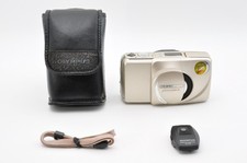 Olympus  mju ZOOM 140 Point  Shoot 35mm Film Camera  MINT w/Case  JAPAN 404