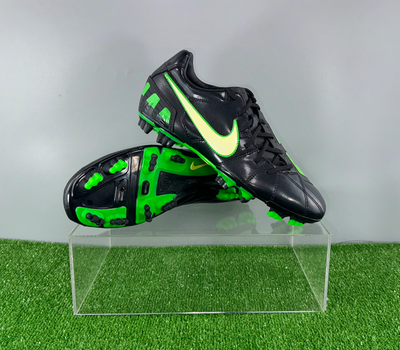 Nike Total90 Shoot III FG 385402-013 US8.5 UK7.5 Black boots