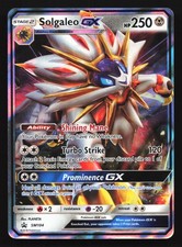 Solgaleo GX SM104 Sun & Moon Black Star Promo Pokemon Card on eBay