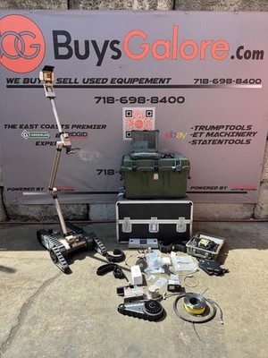 iRobot Packbot MtRS 510 MK1 MOD 1 Multi Mission Robot Complete Working Set VIDEO
