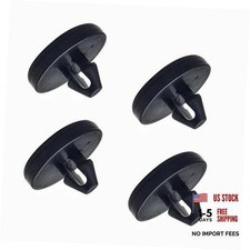 Car Brake Pedal Pad, Brake Light Switch Stopper, Universal for Most 4 PCS Black